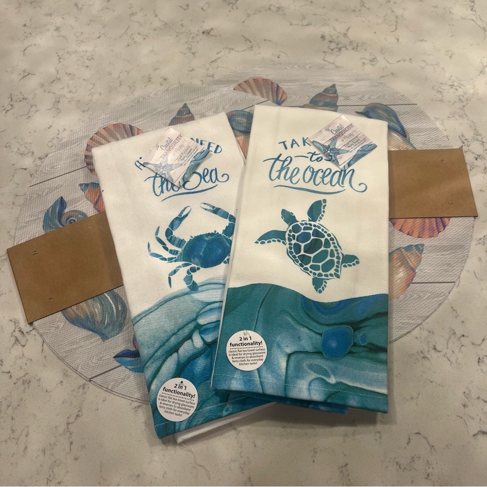 Beach / Coastal Placemats and Kitchen Towels